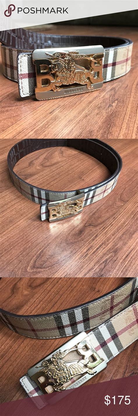 burberry belt fake vs real|burberry belt stitching.